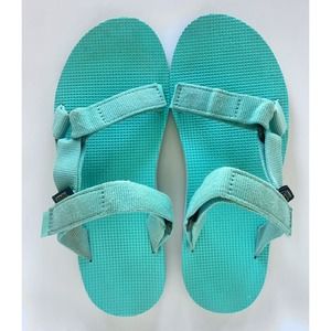 TEVA Women’s Aqua Blue Turquoise Universal Sandals EF03116a Size 8 Hiking Water